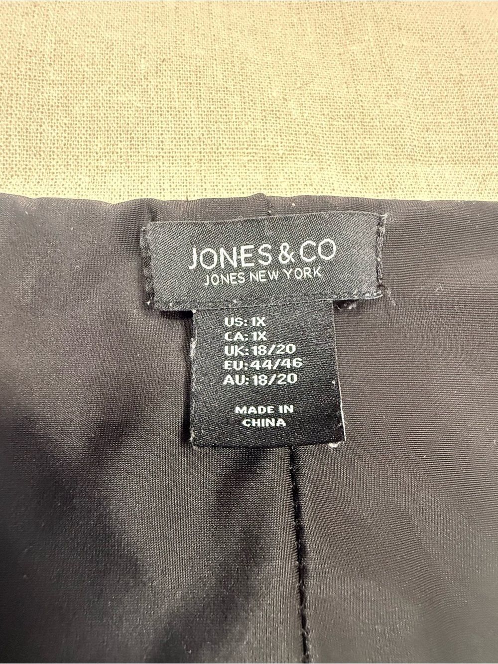 Bundle 2 Pairs Jones New York 1X Ponte Slimming Wide Waistband Leggings Grey - Picture 9 of 15